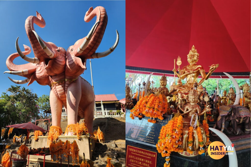 hat yai brahma shrine - temple in hatyai